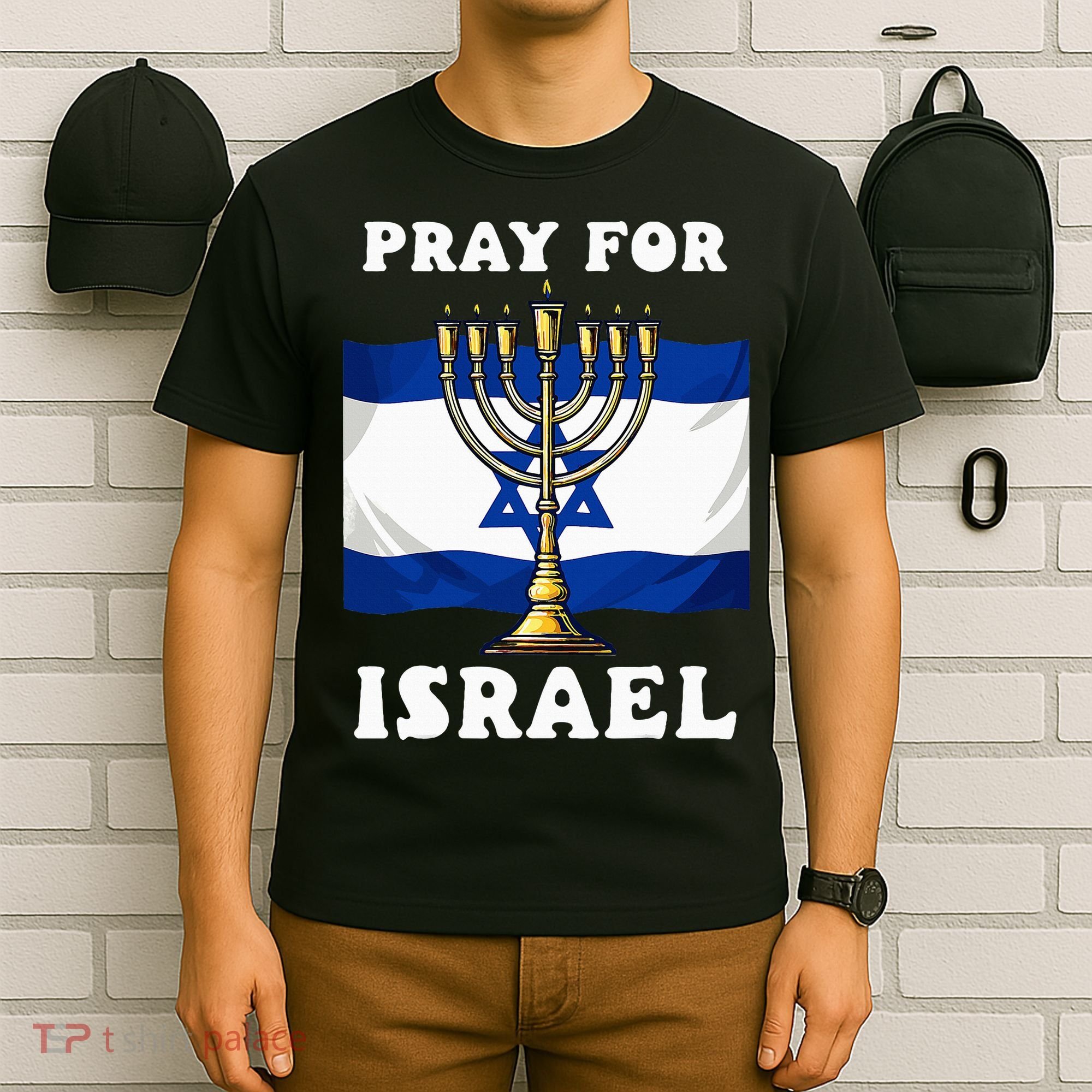 I Stand With Israel Support Israel Strong Pray For Israel T-Shirt