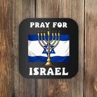 I Stand With Israel Support Israel Strong Pray For Israel Coaster thumb 0