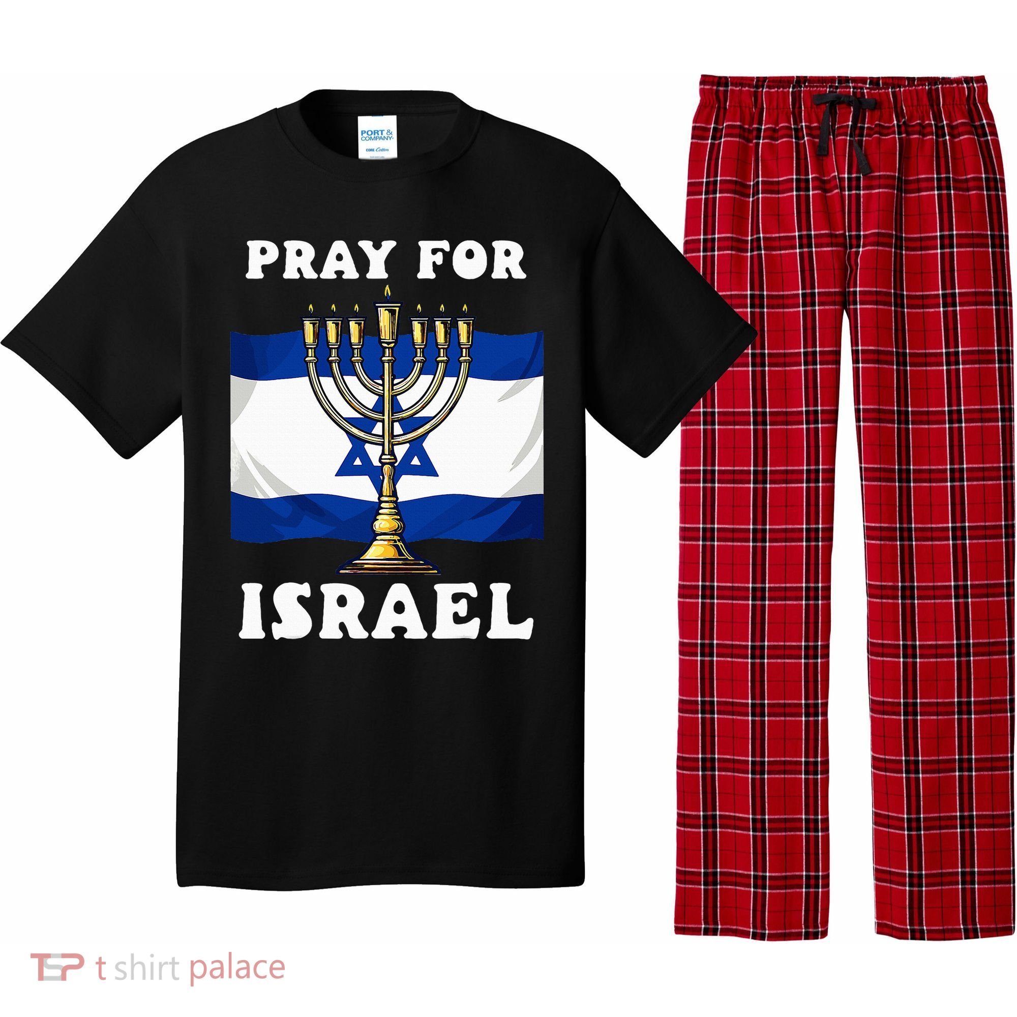 I Stand With Israel Support Israel Strong Pray For Israel Pajama Set