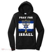 I Stand With Israel Support Israel Strong Pray For Israel Women's Hoodie thumb 0