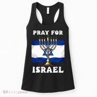 I Stand With Israel Support Israel Strong Pray For Israel Women's Tank Top thumb 0