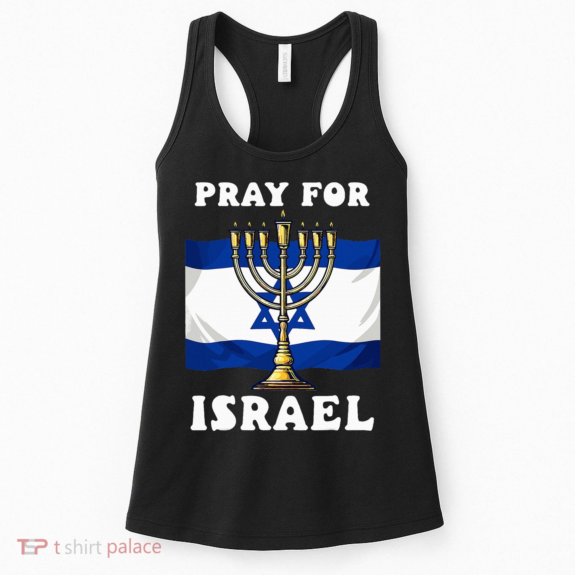 I Stand With Israel Support Israel Strong Pray For Israel Women's Tank Top