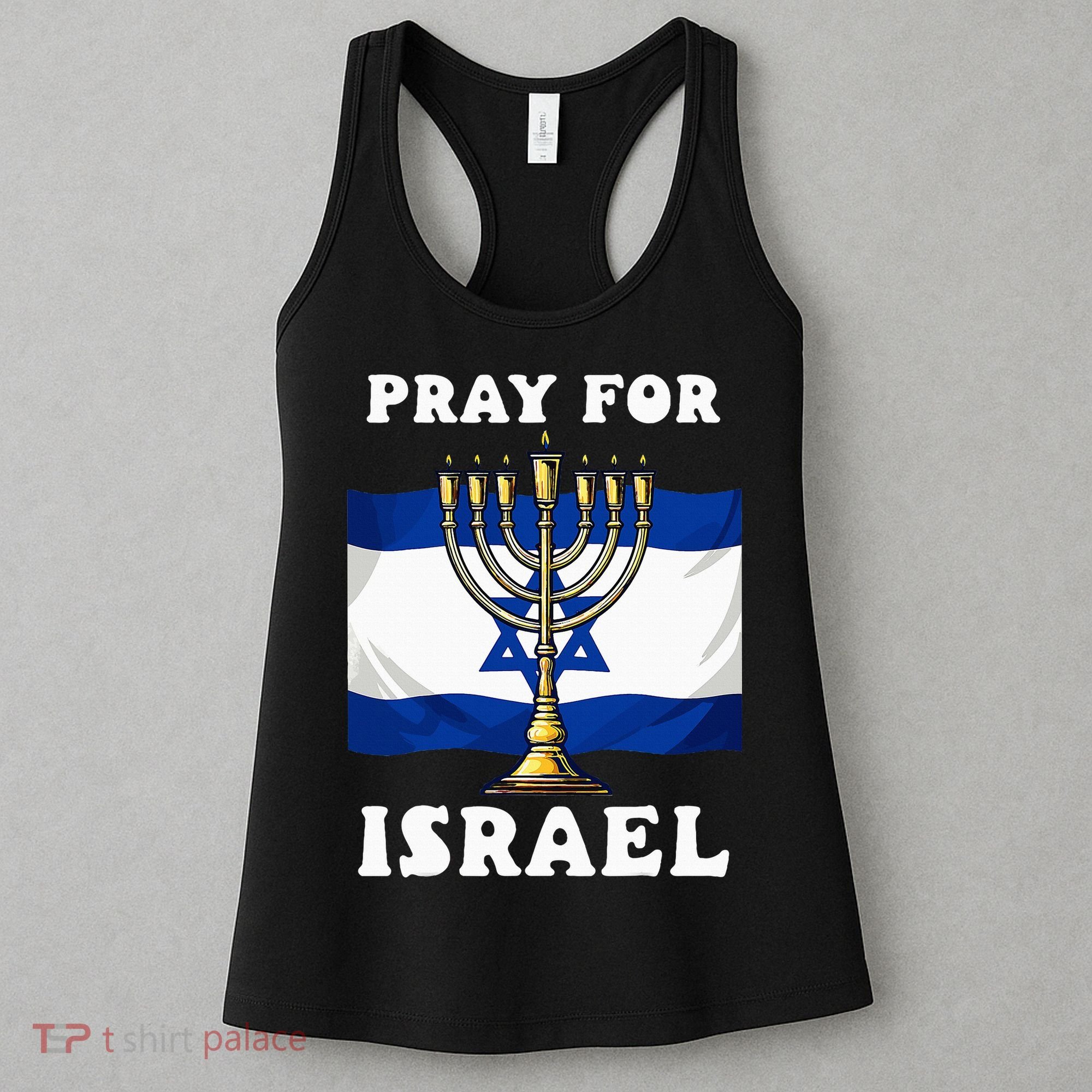 I Stand With Israel Support Israel Strong Pray For Israel Women's Tank Top
