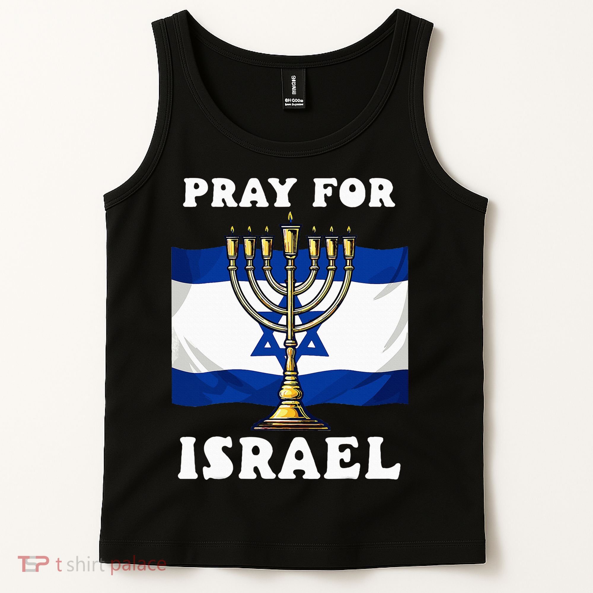 I Stand With Israel Support Israel Strong Pray For Israel Tank Top