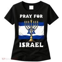 I Stand With Israel Support Israel Strong Pray For Israel Women's T-Shirt thumb 0