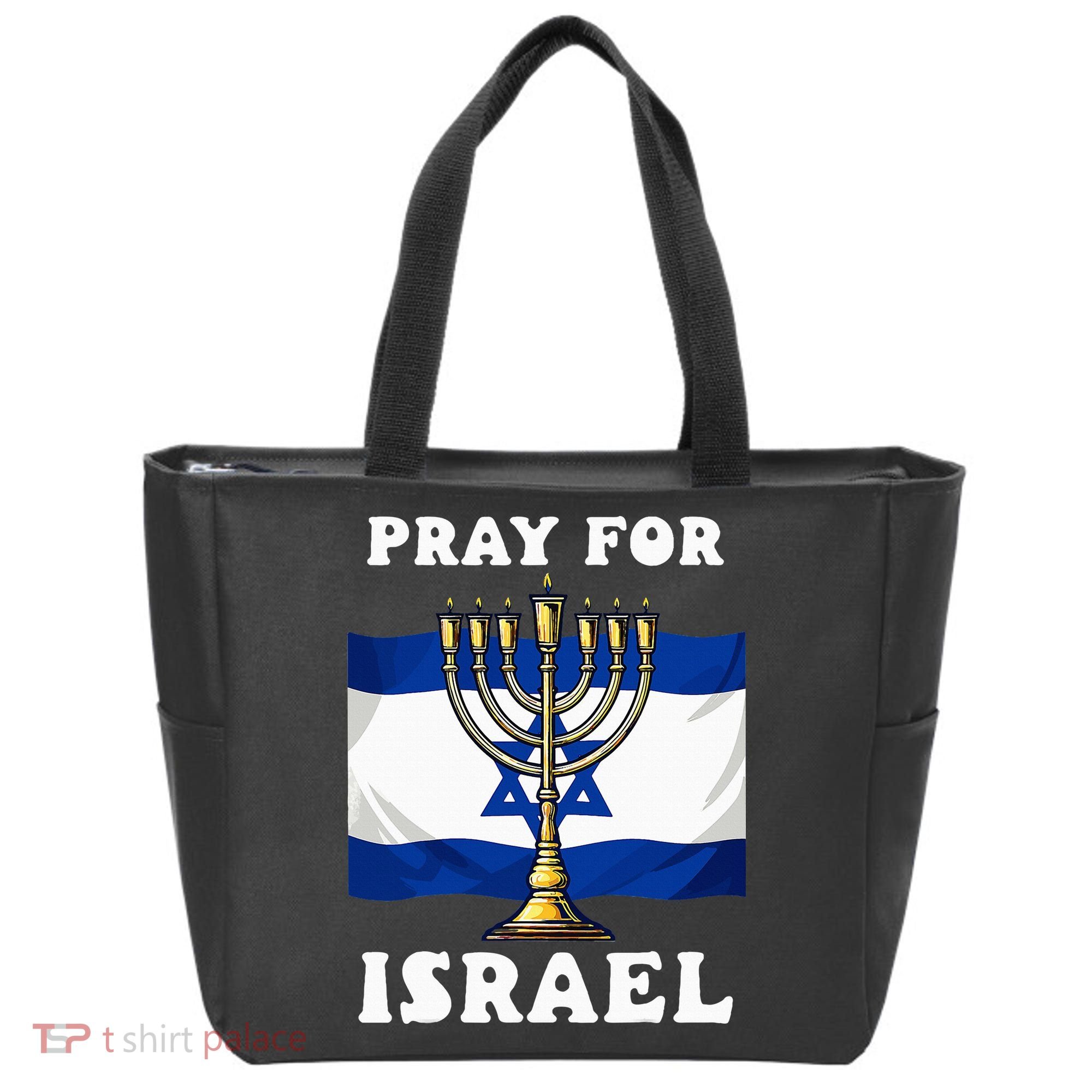 I Stand With Israel Support Israel Strong Pray For Israel Tote Bag