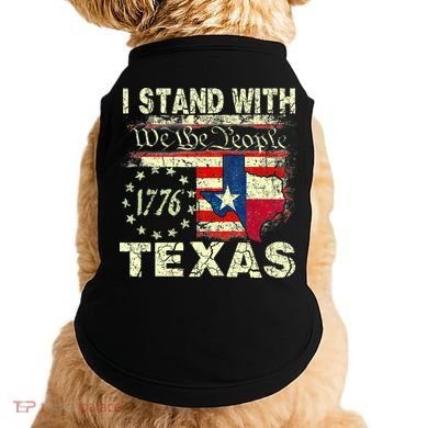 I Stand With Texas Doggie Tank