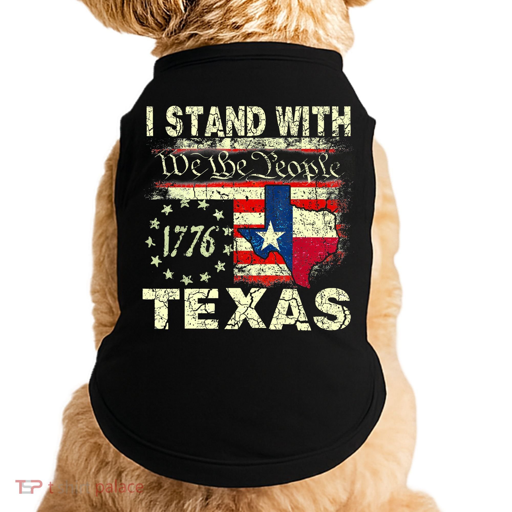 I Stand With Texas Doggie Tank
