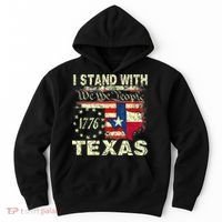 I Stand With Texas Hoodie thumb 0