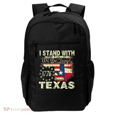 I Stand With Texas Backpack