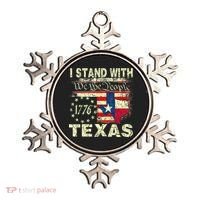 I Stand With Texas Ornament thumb 0