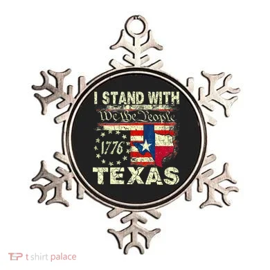 I Stand With Texas Ornament