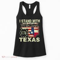 I Stand With Texas Women's Tank Top thumb 0