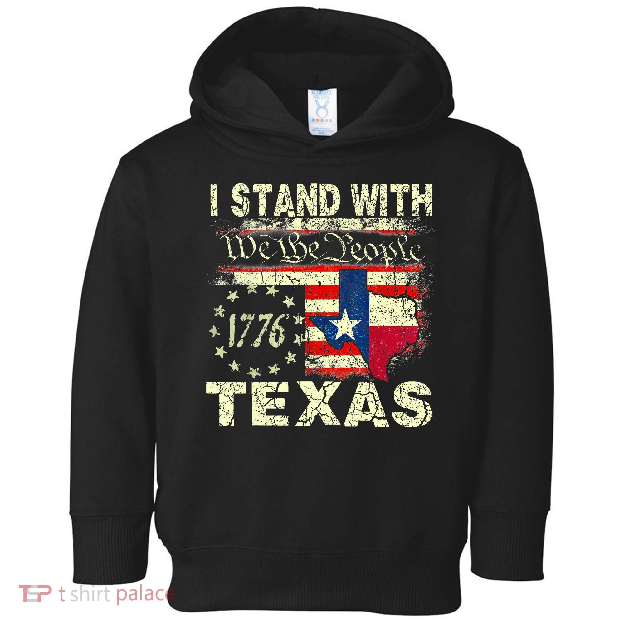 I Stand With Texas Toddler Hoodie