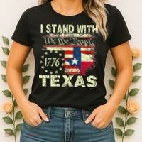 I Stand With Texas Women's T-Shirt thumb 2