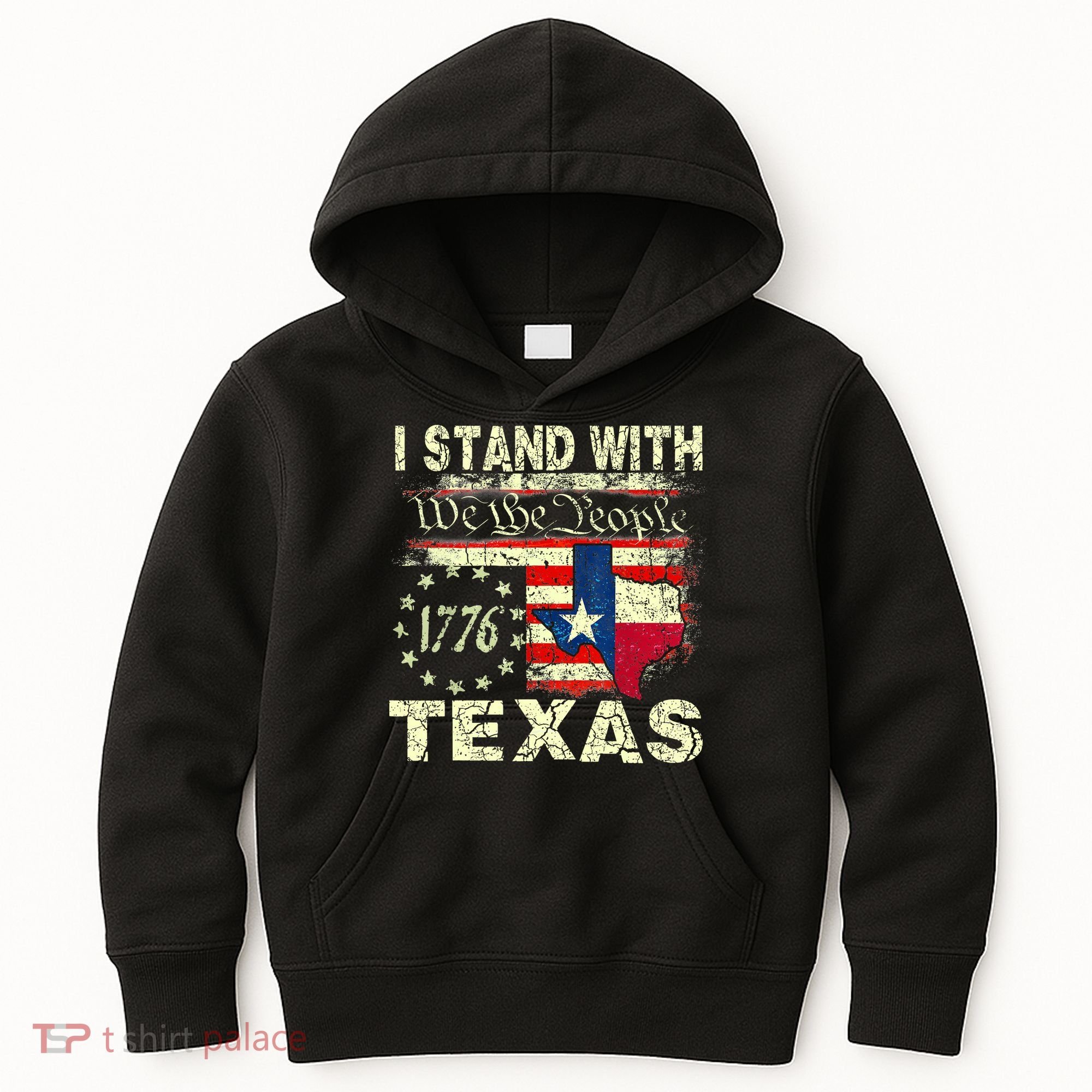 I Stand With Texas Kids Hoodie