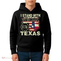I Stand With Texas Kids Hoodie thumb 4
