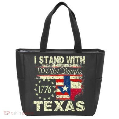 I Stand With Texas Tote Bag