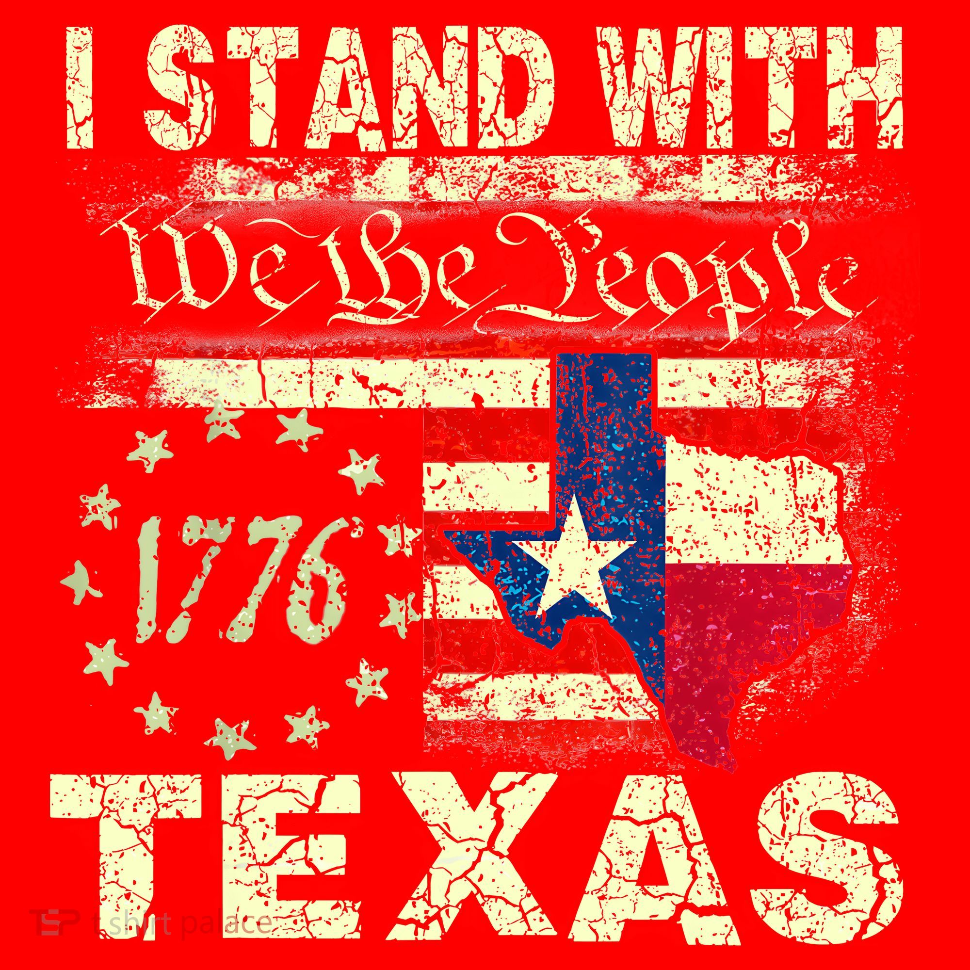 I Stand With Texas Santa Hat