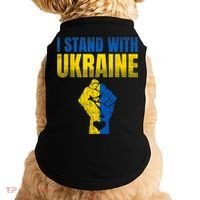 I Stand With Ukraine Ukrainian Flag Support Ukraine Gift Doggie Tank thumb 0