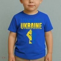 I Stand With Ukraine Ukrainian Flag Support Ukraine Gift Toddler T-Shirt thumb 2