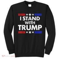 I Stand With Trump Sweatshirt thumb 0