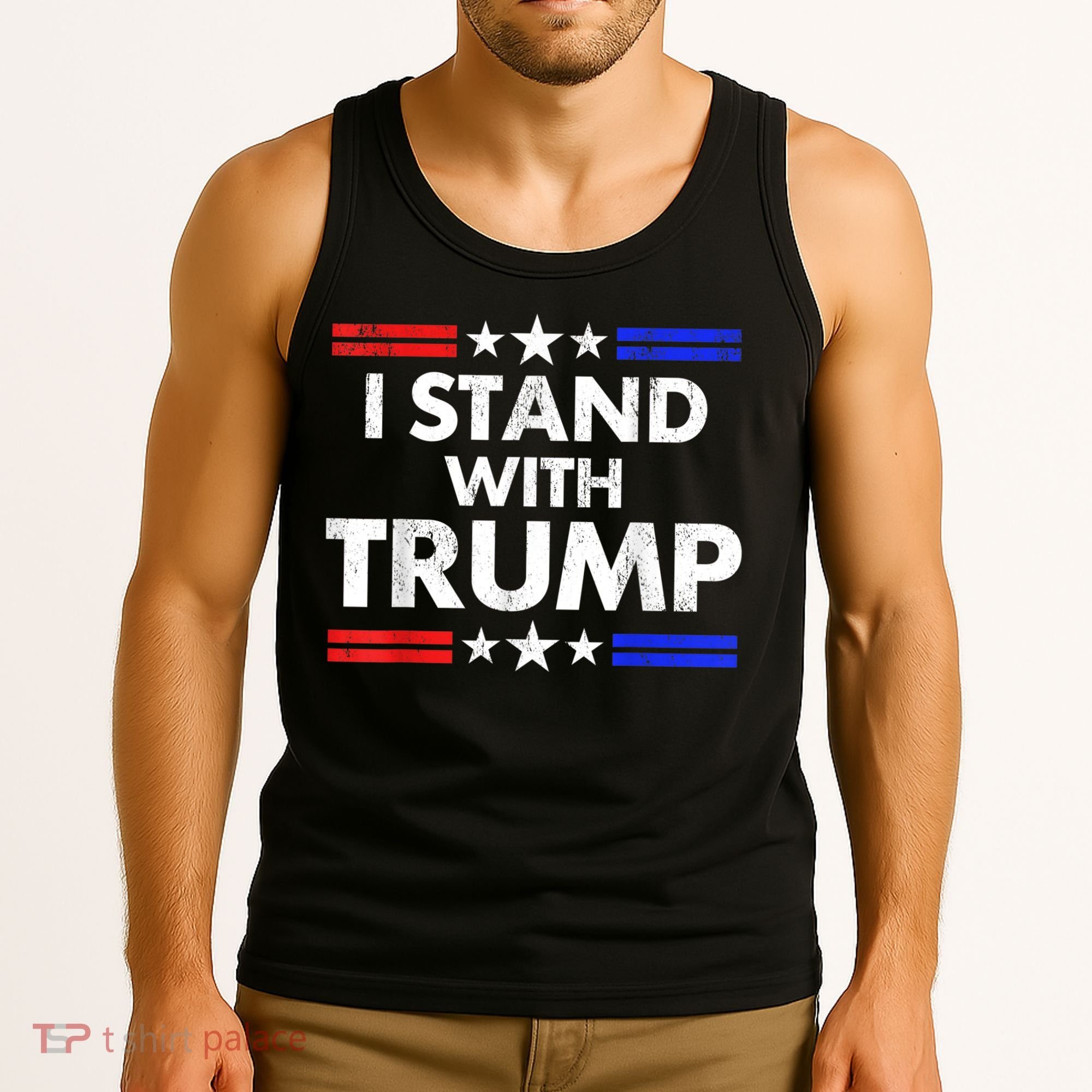 I Stand With Trump Tank Top