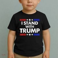 I Stand With Trump Toddler T-Shirt thumb 2