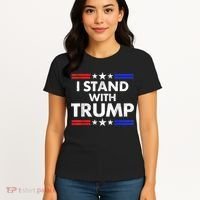 I Stand With Trump Women's T-Shirt thumb 4