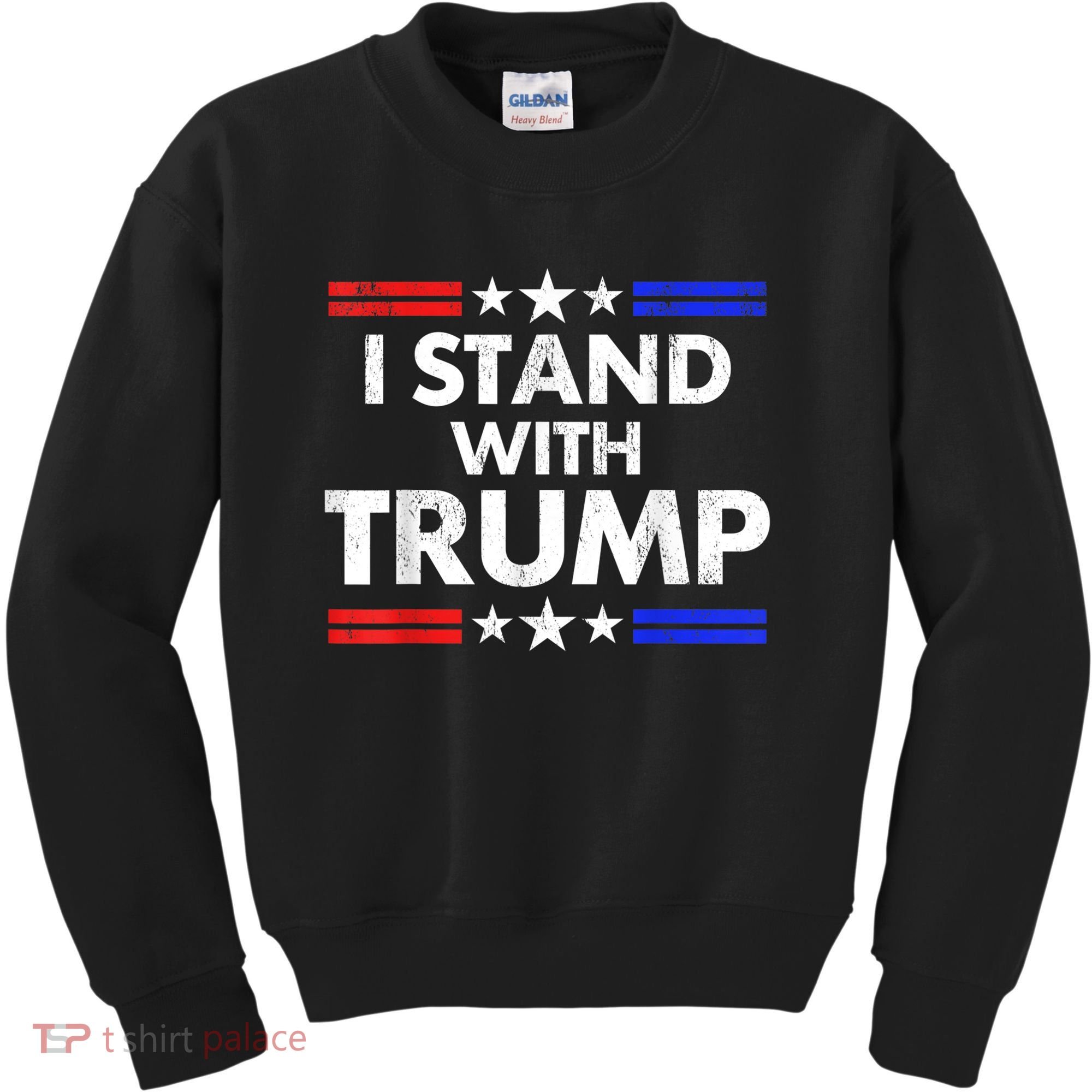 I Stand With Trump Kids Sweatshirt