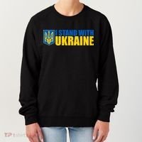 I Stand With Ukraine War Women's Sweatshirt thumb 0