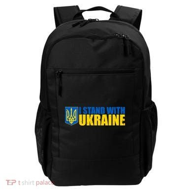 I Stand With Ukraine War Backpack
