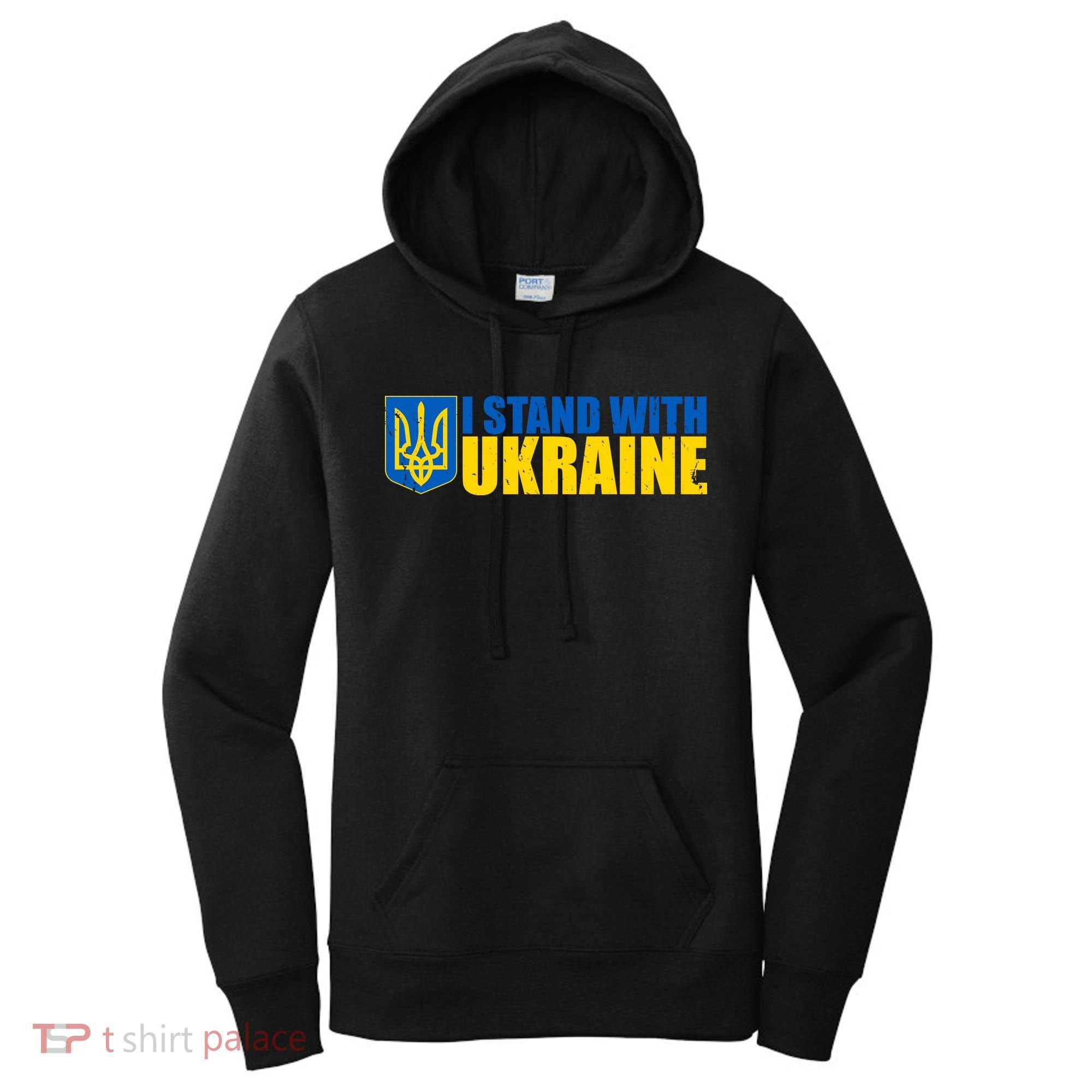I Stand With Ukraine War Women's Hoodie