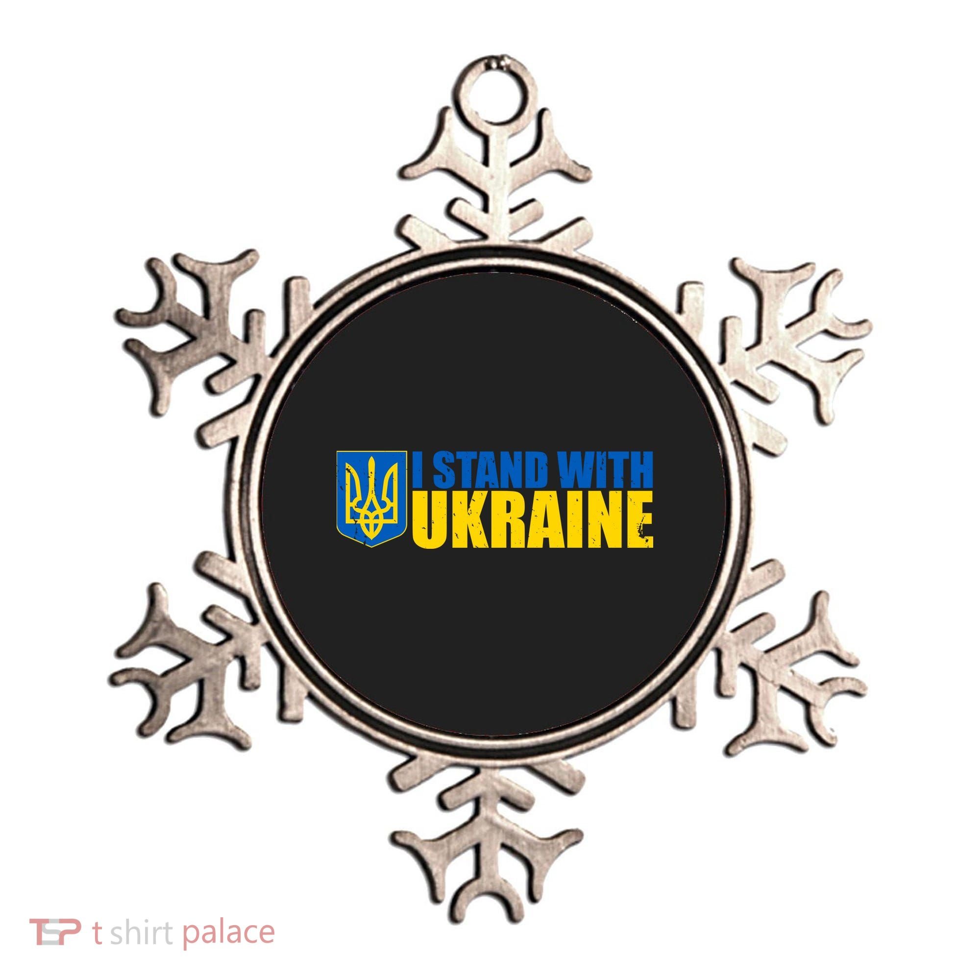 I Stand With Ukraine War Ornament