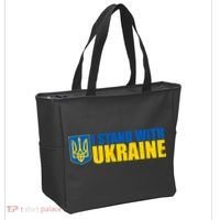 I Stand With Ukraine War Tote Bag thumb 2