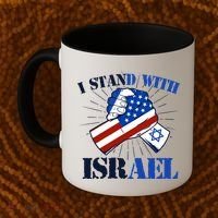 I Stand With Israel Coffee Mug thumb 2
