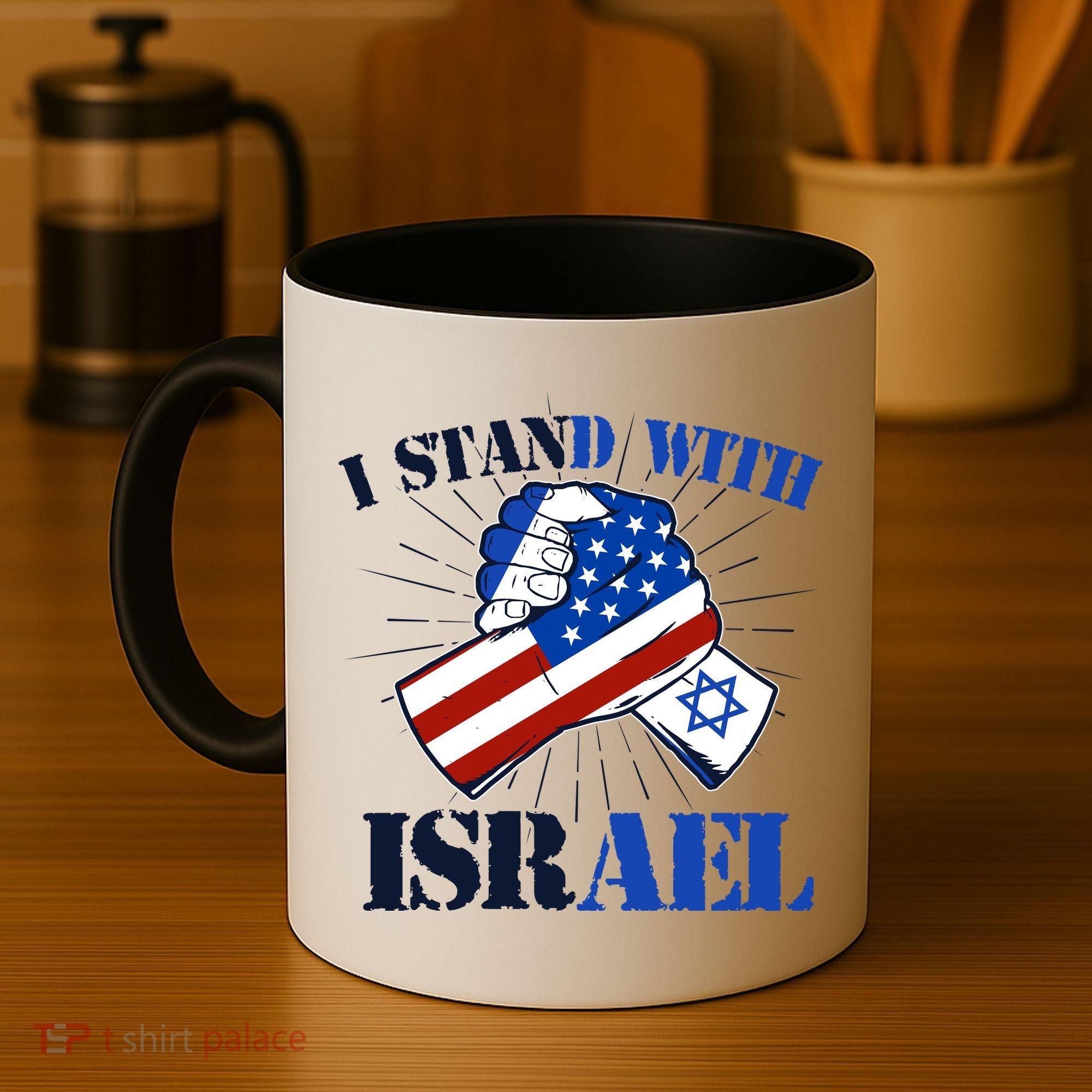 I Stand With Israel Coffee Mug