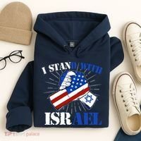 I Stand With Israel Hoodie thumb 4