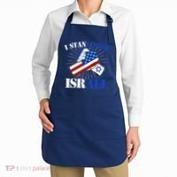 I Stand With Israel Apron thumb 2