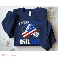 I Stand With Israel Sweatshirt thumb 2