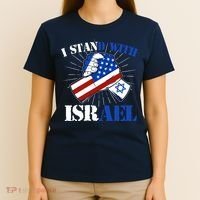 I Stand With Israel T-Shirt thumb 4