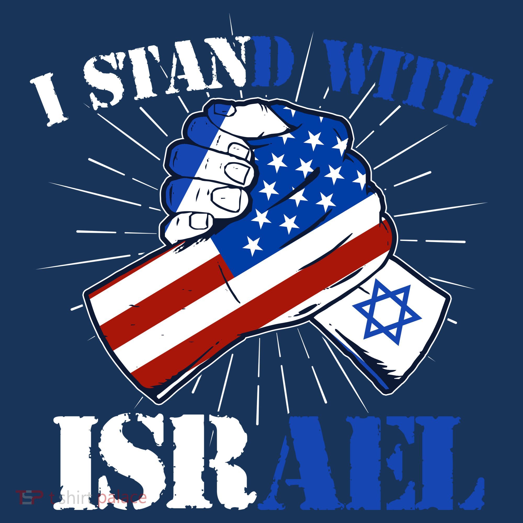 I Stand With Israel Coaster