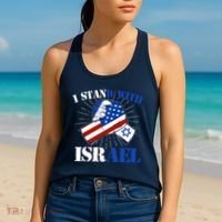 I Stand With Israel Women's Tank Top thumb 2