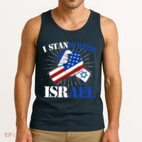 I Stand With Israel Tank Top thumb 3
