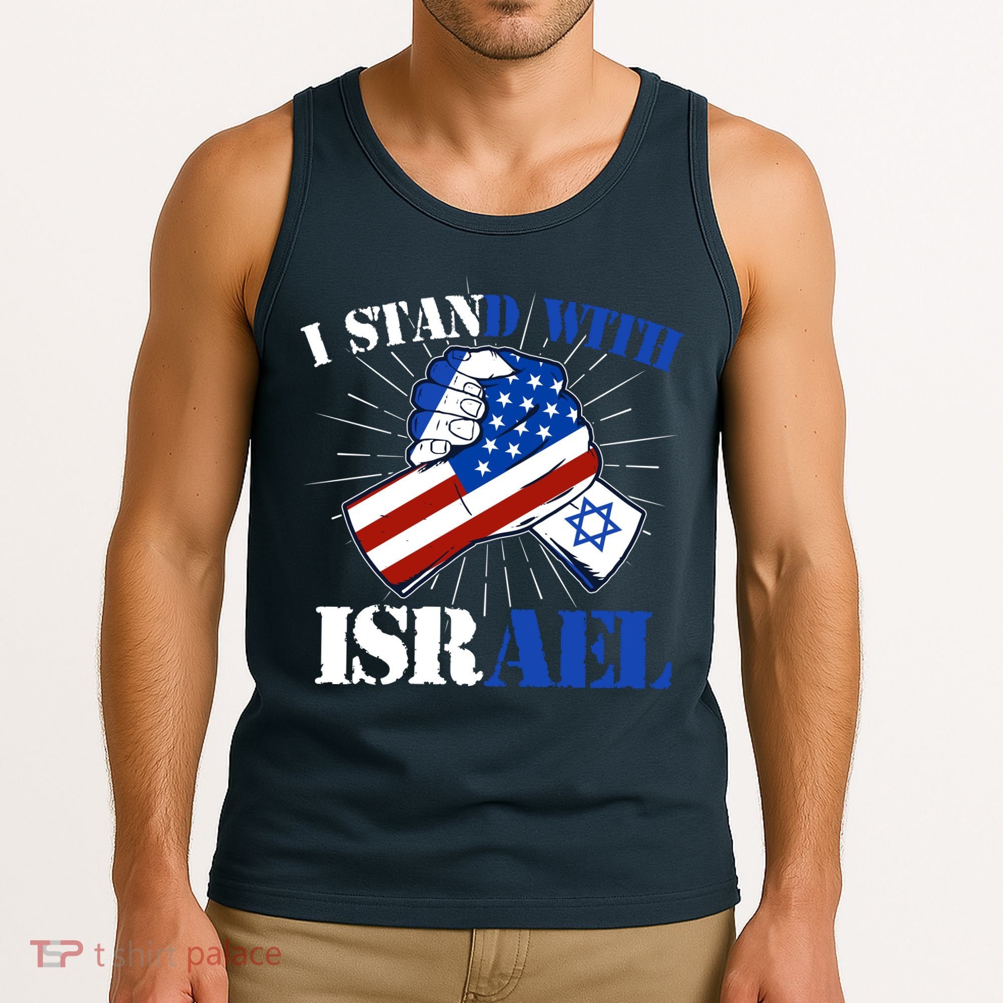 I Stand With Israel Tank Top