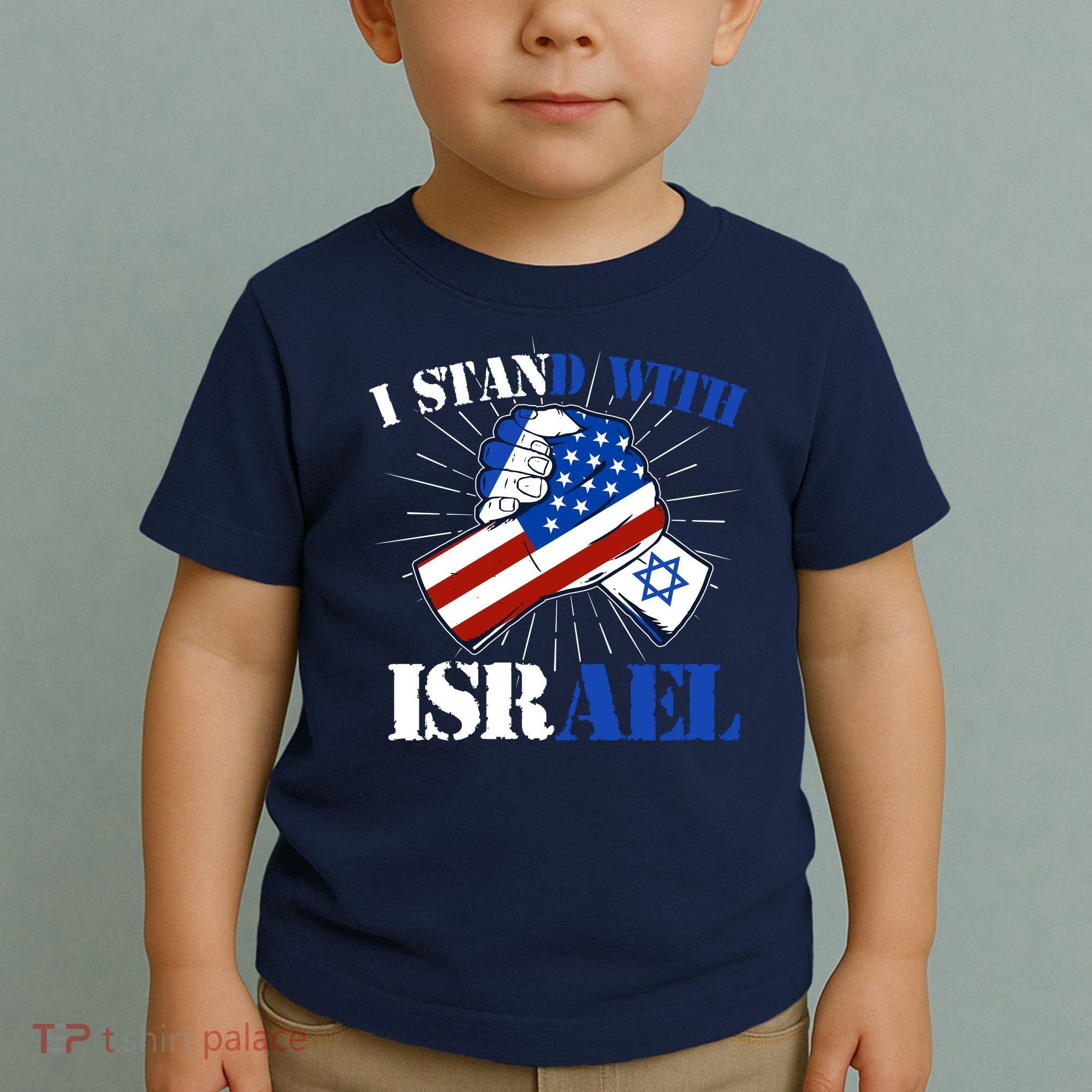 I Stand With Israel Toddler T-Shirt