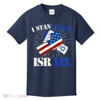 I Stand With Israel Kids T-Shirt thumb 0