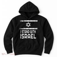 I Stand With Israel Hoodie thumb 0
