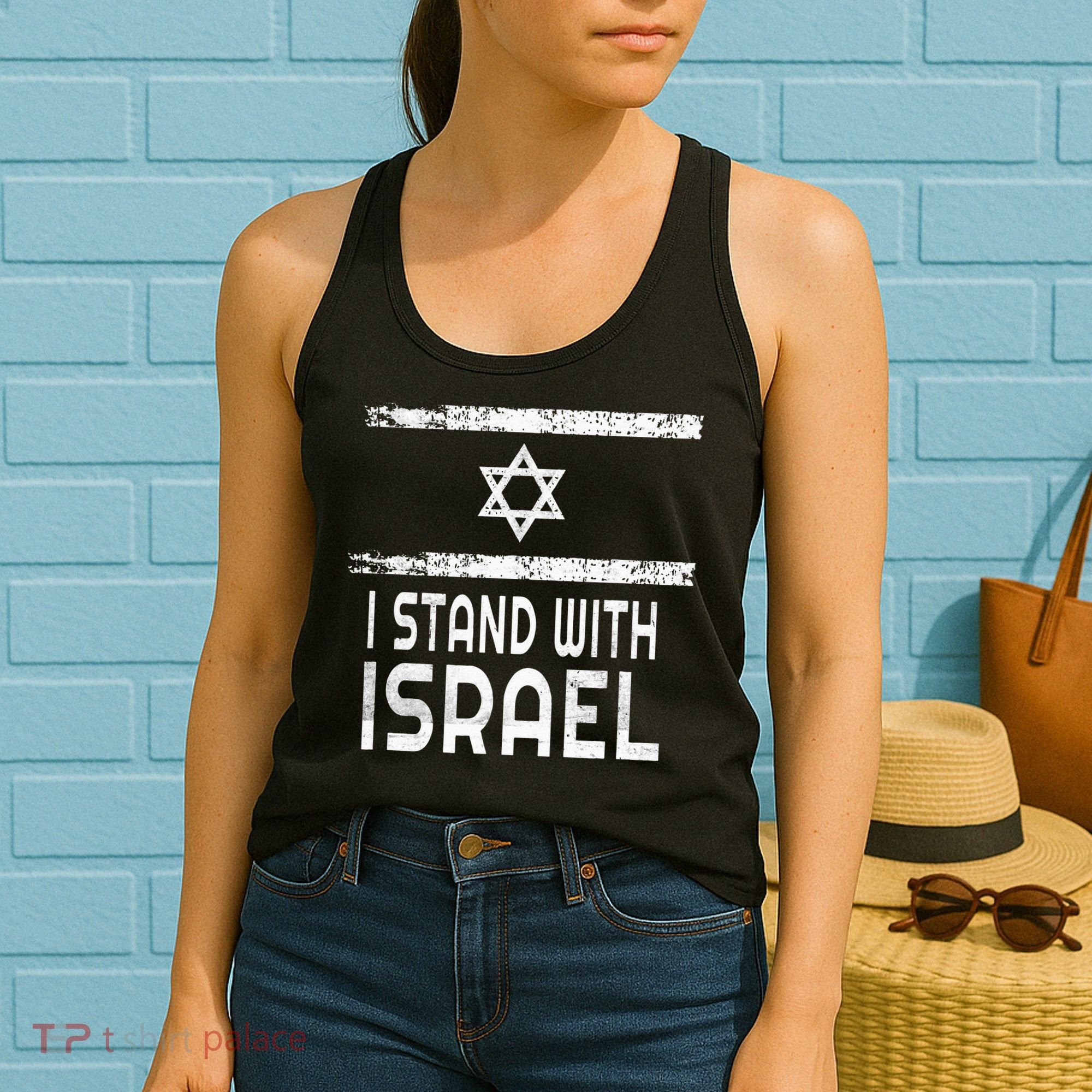I Stand With Israel Women's Tank Top
