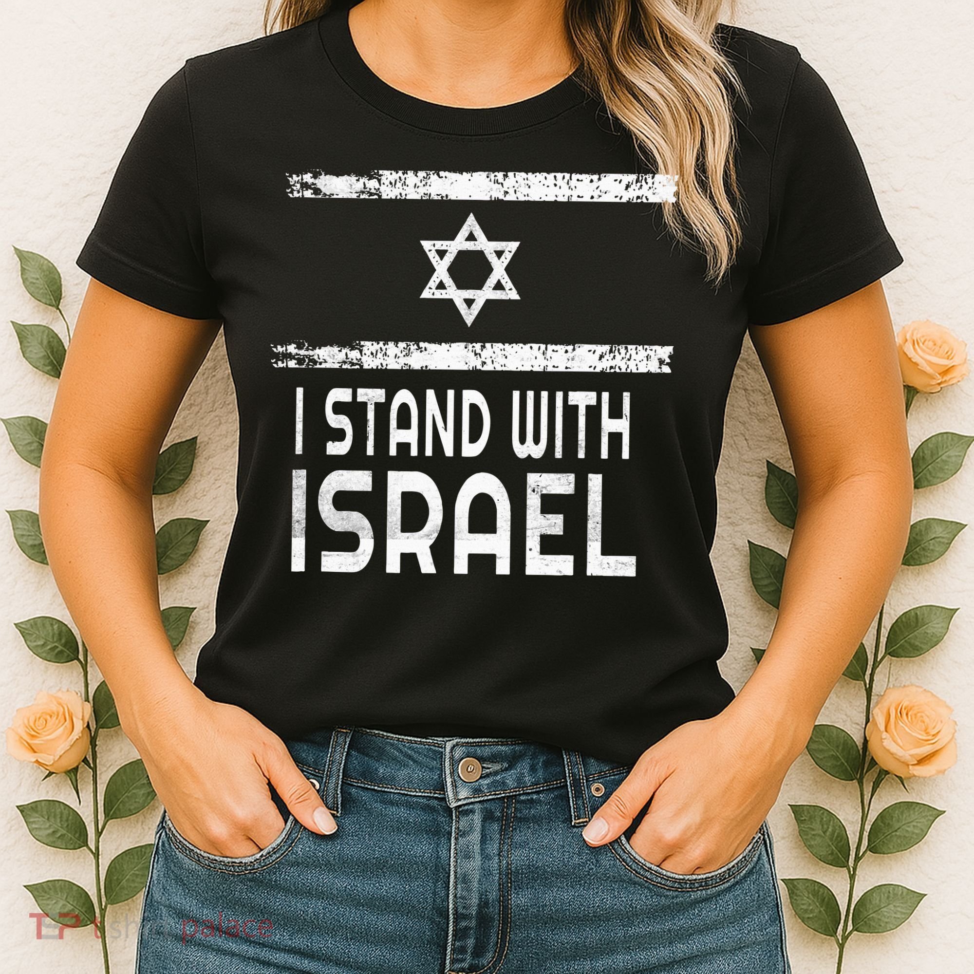 I Stand With Israel Women's T-Shirt